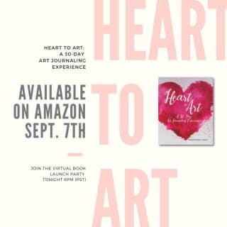 Just ONE MORE DAY till Heart to Art: A 30-Day Art Journaling Experience is available on AMAZON!⁠
⁠
Please join me tomorrow for a Virtual Book Launch Party right inside my Facebook page.  There will be some games and giveaways, a guest interview with Author and Founder of Beautifully Broken x3 Kimberly Smith, followed by an art demo from the book.⁠
⁠
See link in bio to join the virtual party! ⁠
⁠
#HealingThroughArt #HeartToArt #HeartToArtBook #BookLaunch #HeartToArtVirtualBook Launch #HeartToArtBookLaunch #TherapeuticArt #ArtTherapy #TraumaHealing #HealingJourney #NewHope #HopeForNewBeginnings #Depression #Anxiety #ChristianMentalHealth #LifeWithPurpose #FaithAndMentalHealth #FatithAndMentalHealthJourney #MentalHealthAwareness #IdentityInChrist #DreamCreateInspire #ReeCreationMinistries #ChristianLiving #ChristianWomenBloggers #christianwomenbloggersofinstagram #ChristianEncouragement #ChristianInspiration #FaithJourney #FaithInspired