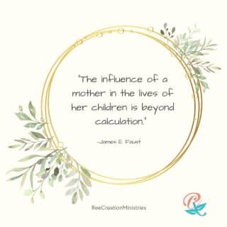 This has certainly been true for me. I can't fully describe the ways my mom has been an influence in my life. All I can say is thank you and I love you!⁠
⁠
I'm also grateful that I have been blessed beyond measure to have had many other women in my life as spiritual mothers and been a kind of influence and inspiration.  Now I get to pay that forward with my own daughters, and to others around me. ♥⁠
⁠
Tag a mom or mother figure, who has had a tremendous influence on you. Let them know how much you appreciate them!⁠
⁠
Happy Mother's Day!!!⁠
.⁠
.⁠
.⁠
.⁠
#HappyMothersDay #ThankYouMom #FaithAndMentalHealthJourney #ShareYourStory #WomensHealthMatters #WomensHealthMonth #MentalHealthAwarenessMonth #MentalHealthMonth #FaithAndMentalHealth #MentalHealthAwareness #Depression #Anxiety #ChristianMentalHealth #HealingJourney #HopeForNewBeginnings #ThereIsAlwaysHope #MentalEmotionalSpiritualWellness #MentalHealthMatters