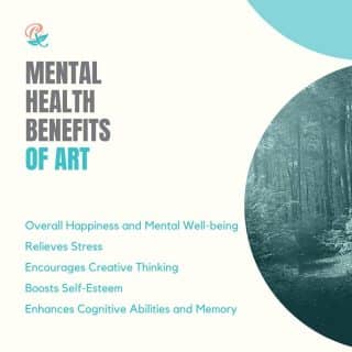 In addition to just being fun, there are many reasons to engage in art, including these mental health benefits:⁠
⁠
Overall  Happiness and Mental Well-being⁠
Relieves Stress⁠
Encourages Creative Thinking and Imagination⁠
Boosts Self-Esteem⁠
Enhances Cognitive Abilities and Memory⁠
⁠
Have you seen these benefits for yourself? In what ways are you engaging in art?⁠
⁠
I would love to invite you to my Heart To Art Collective Facebook group (see link in bio) where we not only discuss these benefits of art but also have a chance to practice and express our creative side.⁠
.⁠
.⁠
.⁠
. ⁠
#BenefitsOfArt #MentalHealthBenefitsOfArt #HealingThroughArt #HeartToArt #HeartToArtBook #BookLaunch #VirtualBook Launch #HeartToArtBookLaunch #TherapeuticArt #ArtTherapy #TraumaHealing #HealingJourney #NewHope #HopeForNewBeginnings #Depression #Anxiety #ChristianMentalHealth #LifeWithPurpose #FaithAndMentalHealth #FatithAndMentalHealthJourney #MentalHealthAwareness #IdentityInChrist #DreamCreateInspire #ReeCreationMinistries #ChristianLiving #ChristianEncouragement #ChristianInspiration #FaithJourney #FaithInspired