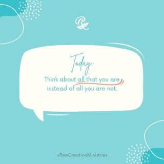 Perspective is everything. What do focus you attention on the most? Let this be a reminder to think about ALL THAT YOU ARE instead of all you are not.⁠
.⁠
.⁠
.⁠
.⁠
#Perspective #PostitveMindset #GrowthMindset #SelfAwareness #FocusOnPositve #FaithAndMentalHealth #MentalHealthAwareness #Depression #Anxiety #ChristianMentalHealth #HealingJourney #HopeForNewBeginnings #ThereIsAlwaysHope #MentalEmotionalSpiritualWellness #MentalHealthMatters #LifeWithPurpose #IdentityInChrist #DreamCreateInspire #ReeCreationMinistries #ChristianLiving #ChristianEncouragement #ChristianInspiration #FaithJourney #FaithInspired  #FaithWriters
