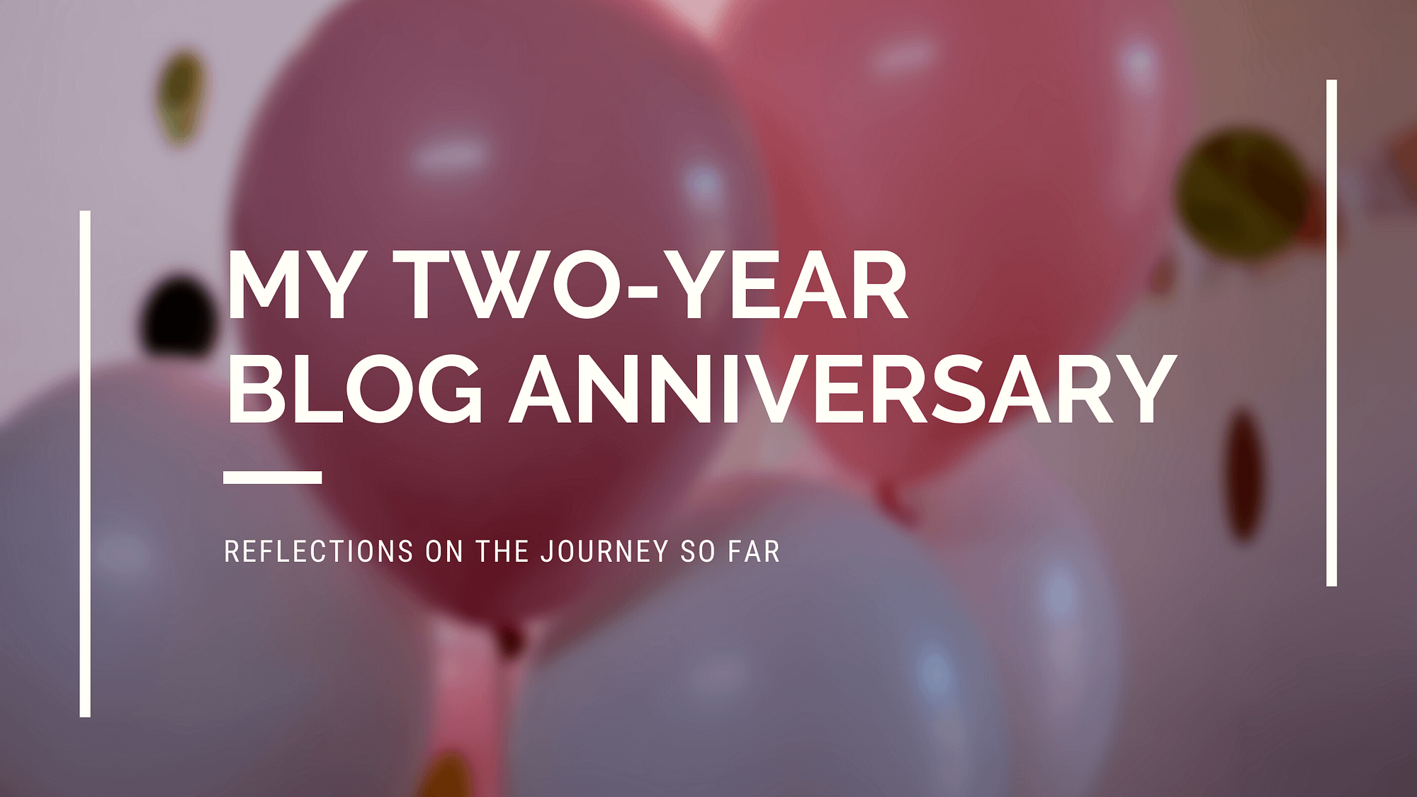 blog anniversary