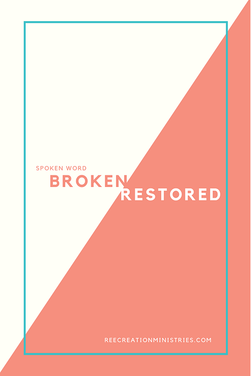 Broken/Restored: Spoken Word - Pin