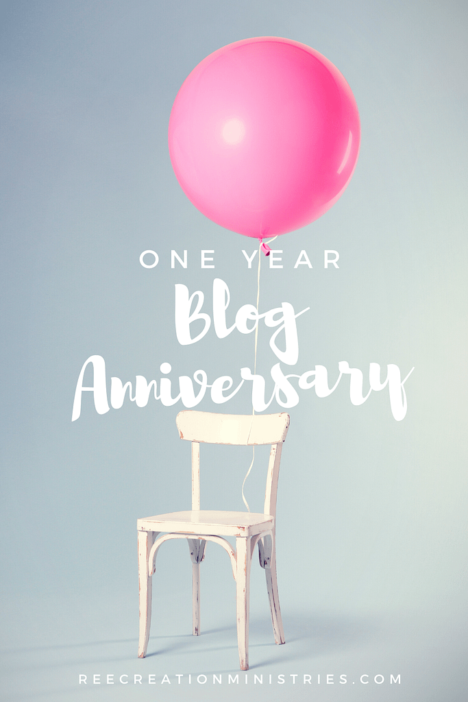 One Year Blog Anniversary